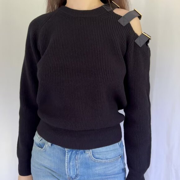 Altuzarra Ness Sweater - Black in S, NWT - Picture 1 of 10